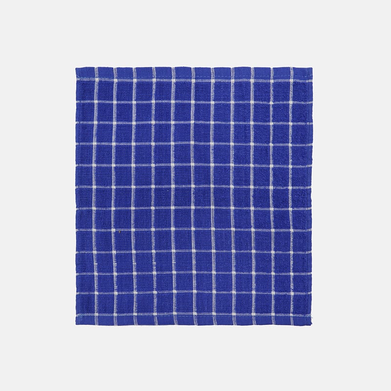 Red/Blue Plaid Hand Towel