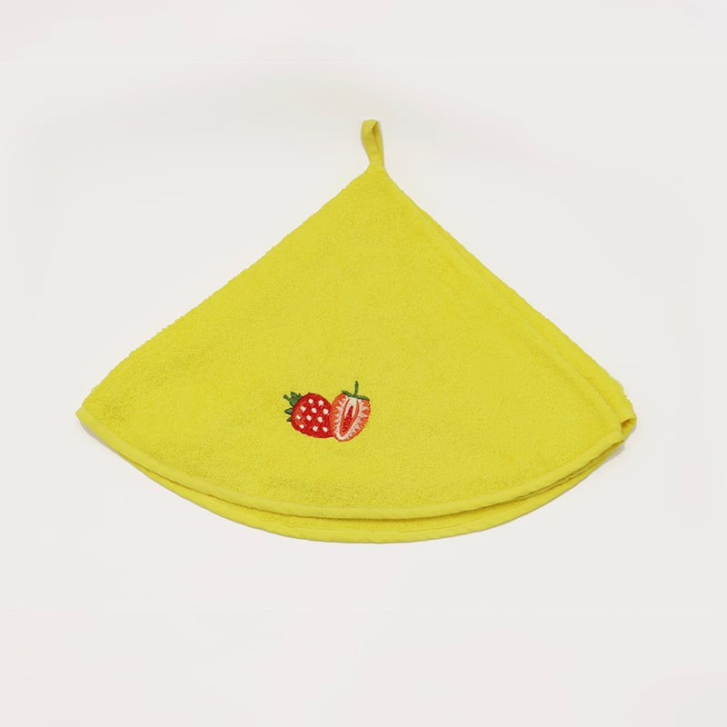 100% fresh cotton pLain dyed Embroidery woven Kitchen towel