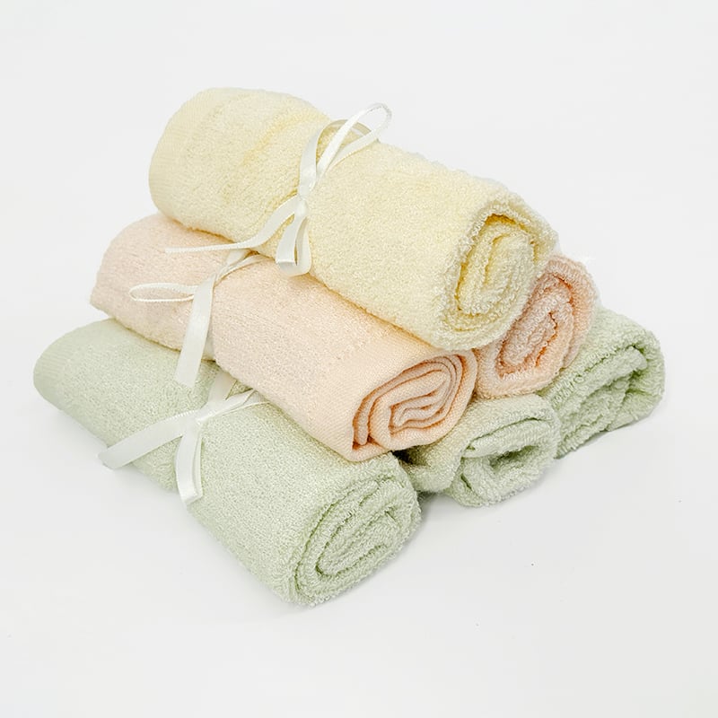 Multicolor Bamboo Plain dyed woven Terry towel