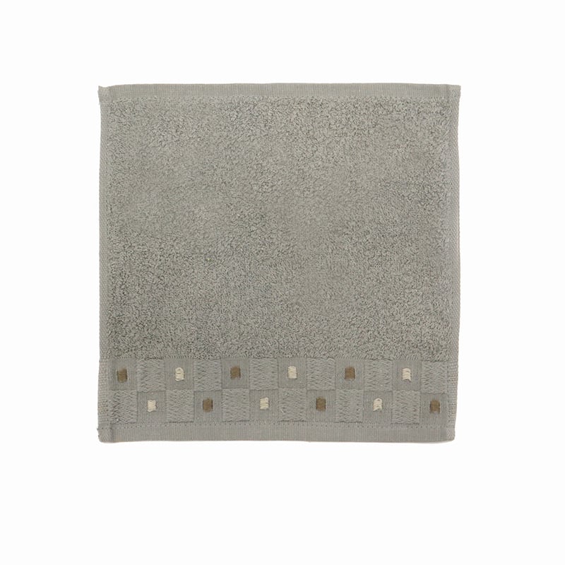 yarn dyed woven double jacquard hand towel