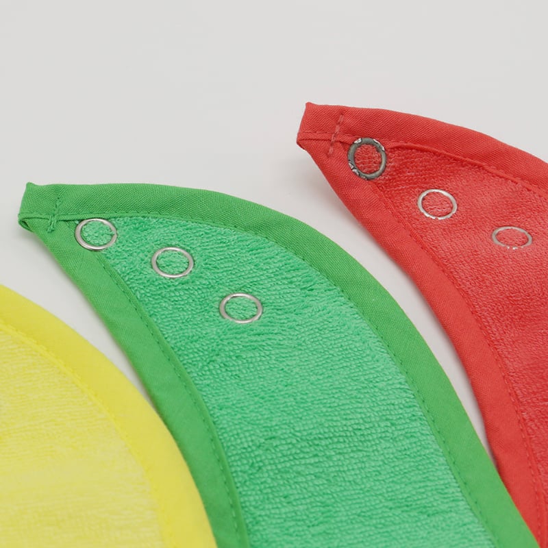 100% fresh Cotton Plain Doule Layer with Water Proof baby Bibs