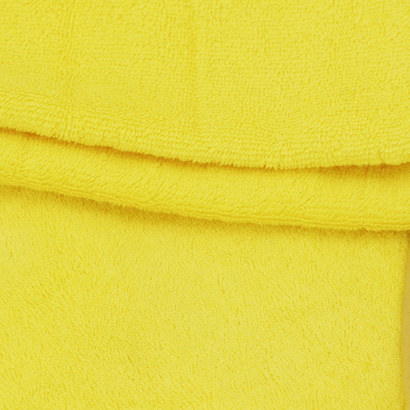 Yellow Embroidery Baby Hooded Towel