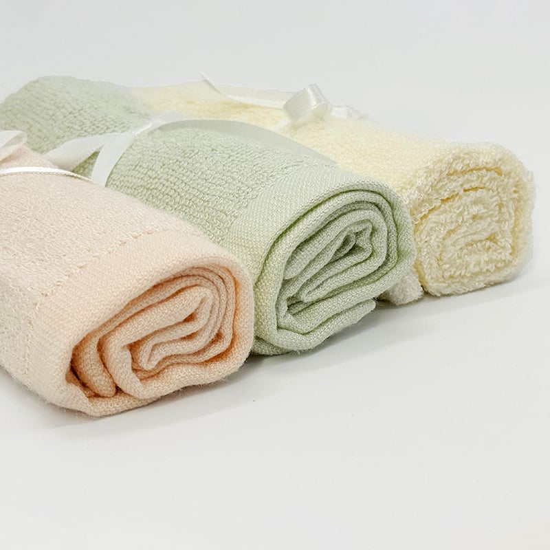 Multicolor Bamboo Plain dyed woven Terry towel