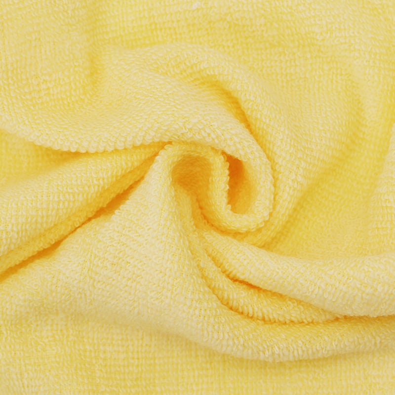 Yellow French Plain Organic Towel