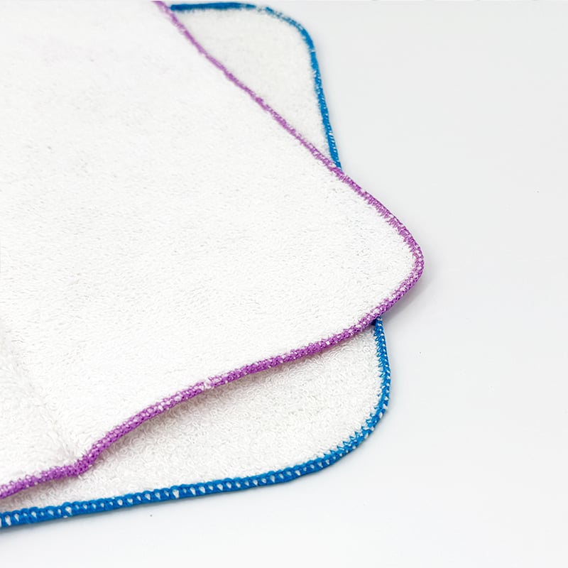Colorblocked Cotton Print Woven Hand Towel