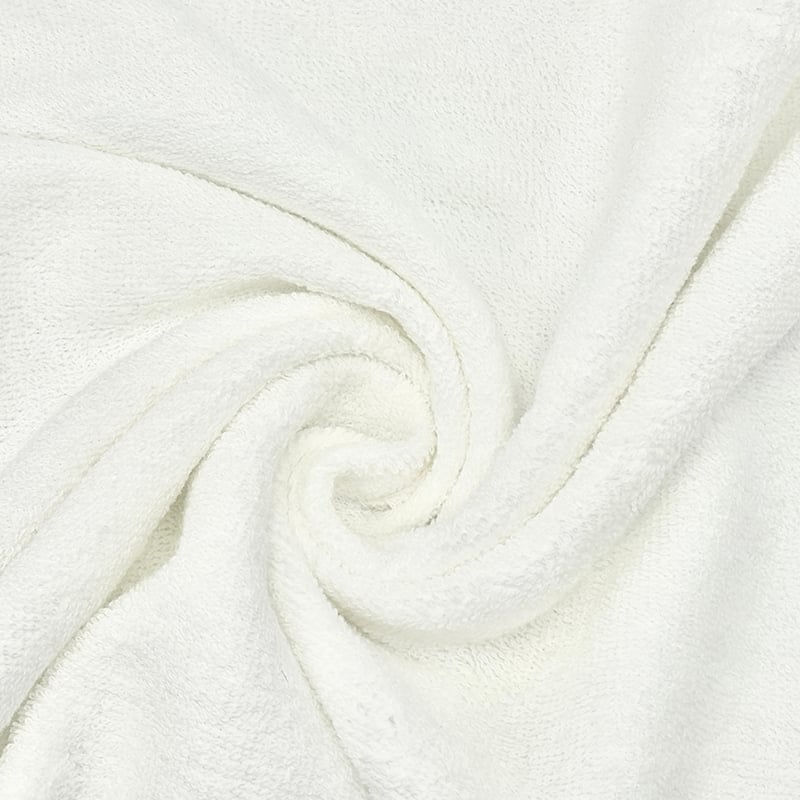 Plain with embroidery twistless towel