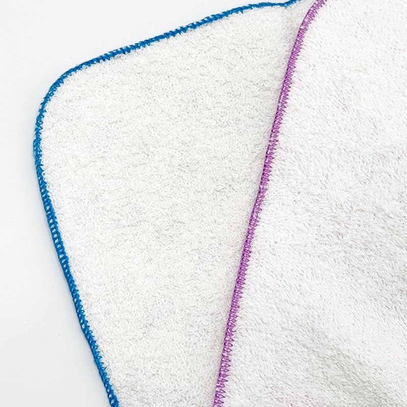 Colorblocked Cotton Print Woven Hand Towel