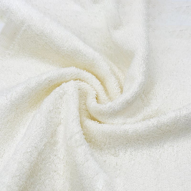 100% Bamboo Plain dyed woven Terry towel