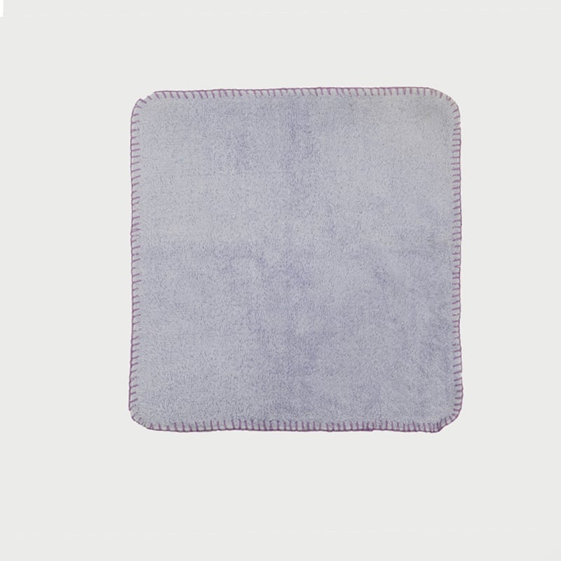 100% Organic cotton plain dyed Embroidery woven towel