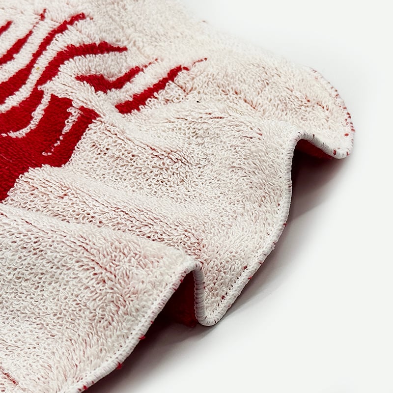 100% cotton yarn dyed woven Jacquard Hand towel