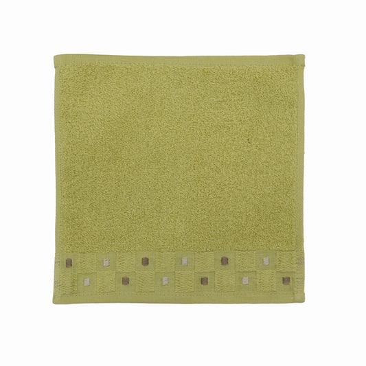 yarn dyed woven double jacquard hand towel