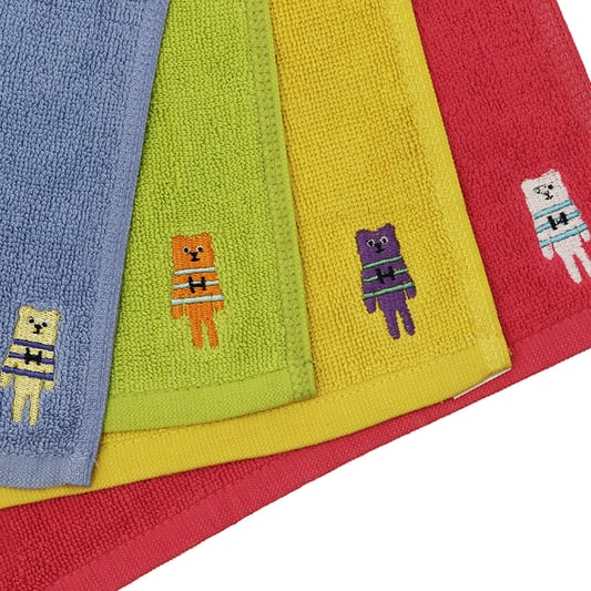 100% Cotton Multi-color Baby Towel