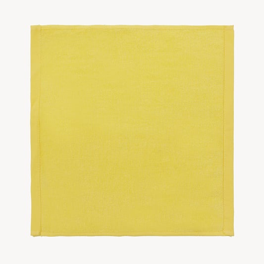Yellow French Plain Organic Towel