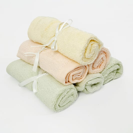 Multicolor Bamboo Plain dyed woven Terry towel