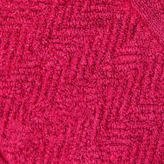 100% Cotton Flat Dye Embossed Hand Towel