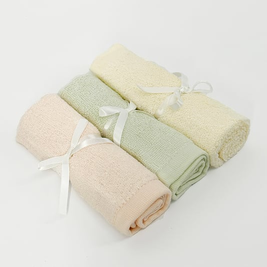 Multicolor Bamboo Plain dyed woven Terry towel