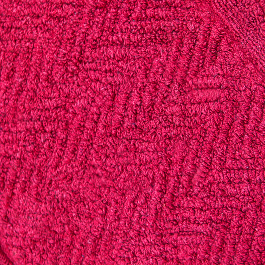 100% Cotton Flat Dye Embossed Hand Towel